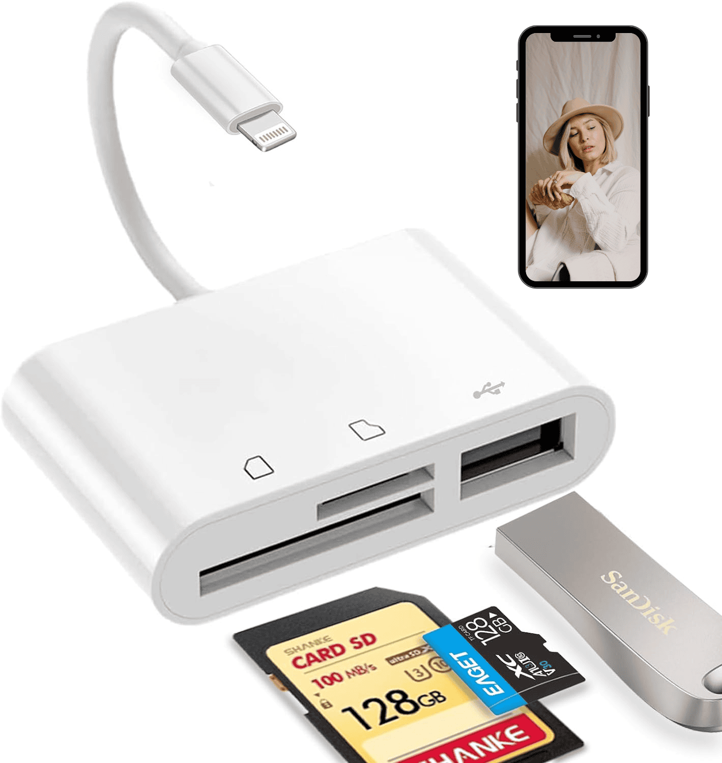 Adapter SD auf Telefon
